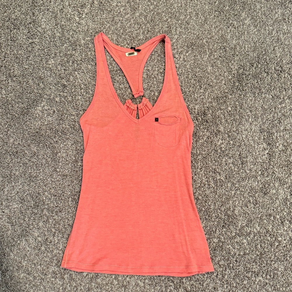 Vintage Guess Razorback Coral Tank Top